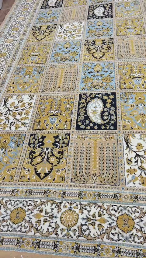 Persian Bakhtiari Rug  - Premium Iranian Wool (pre_Owend)