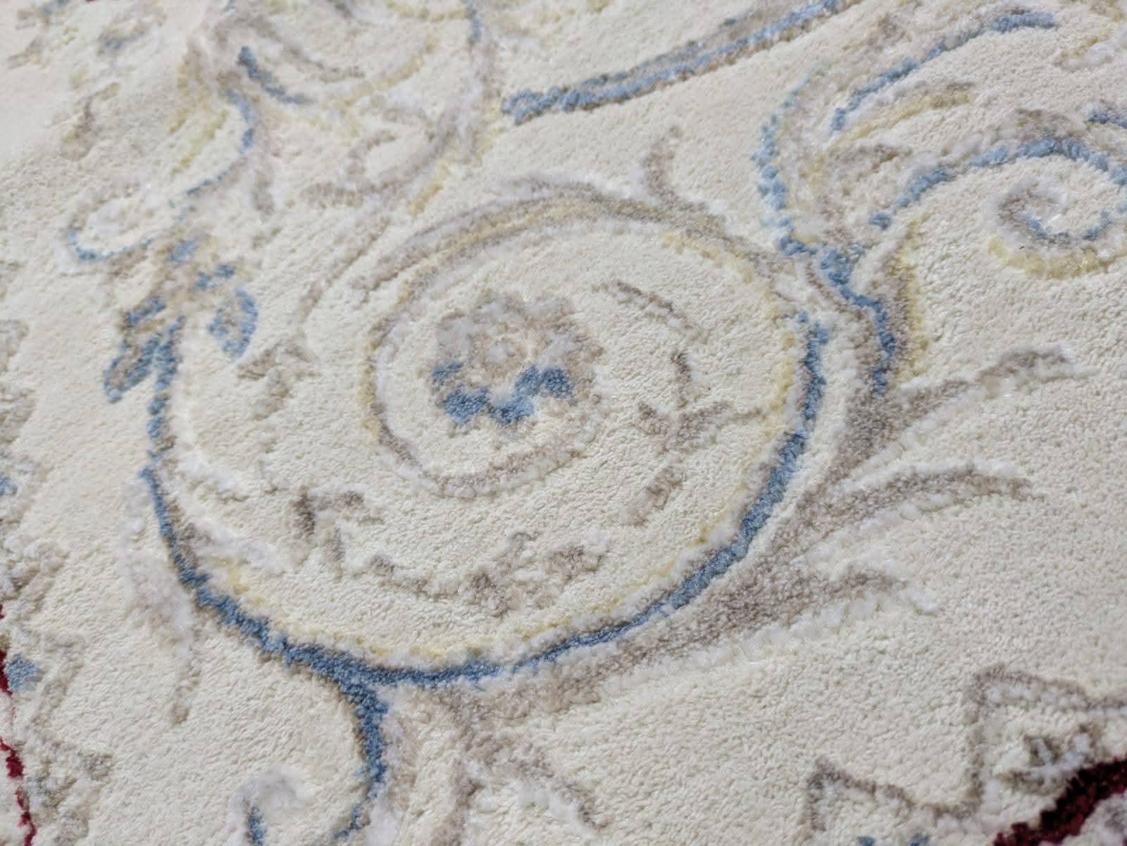 Pre-owned Luxury Iranian Tabriz Silk Rug - like New