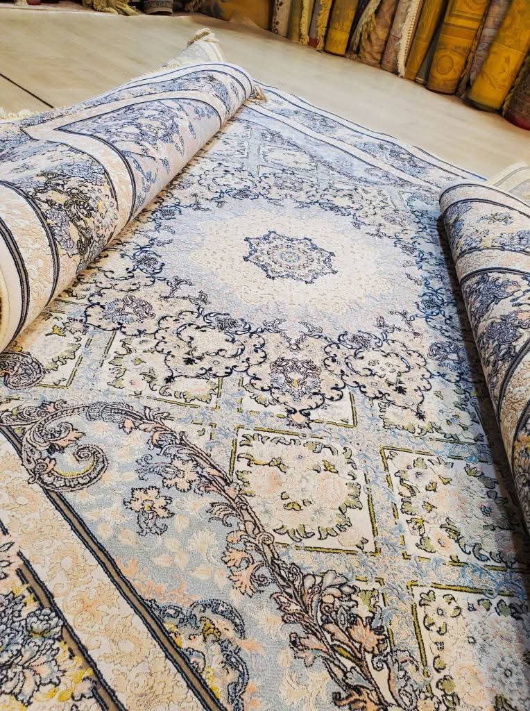 Premium Iranian Silk Rug - like New