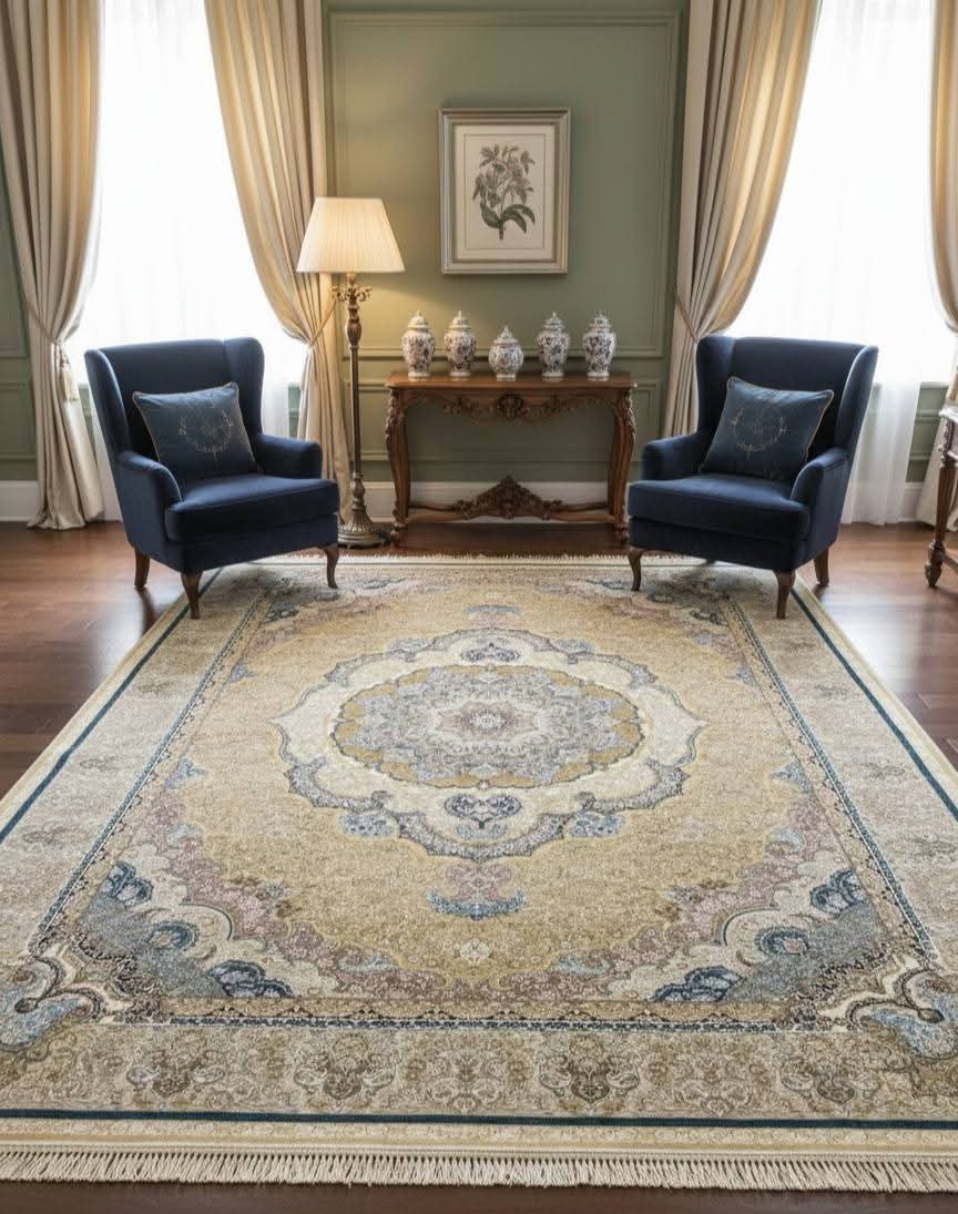 Luxury Iranian Disney Rug - like New