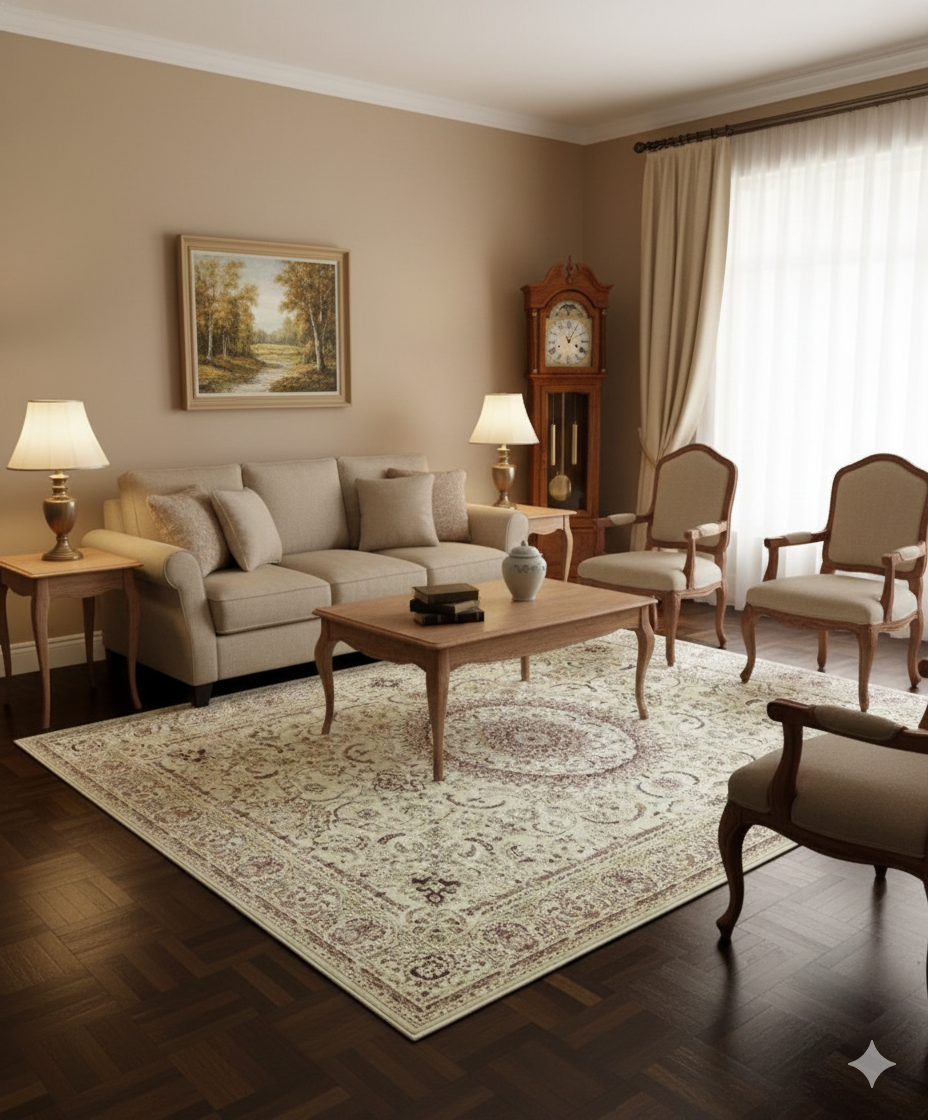 Original Isfahan Iranian Rug