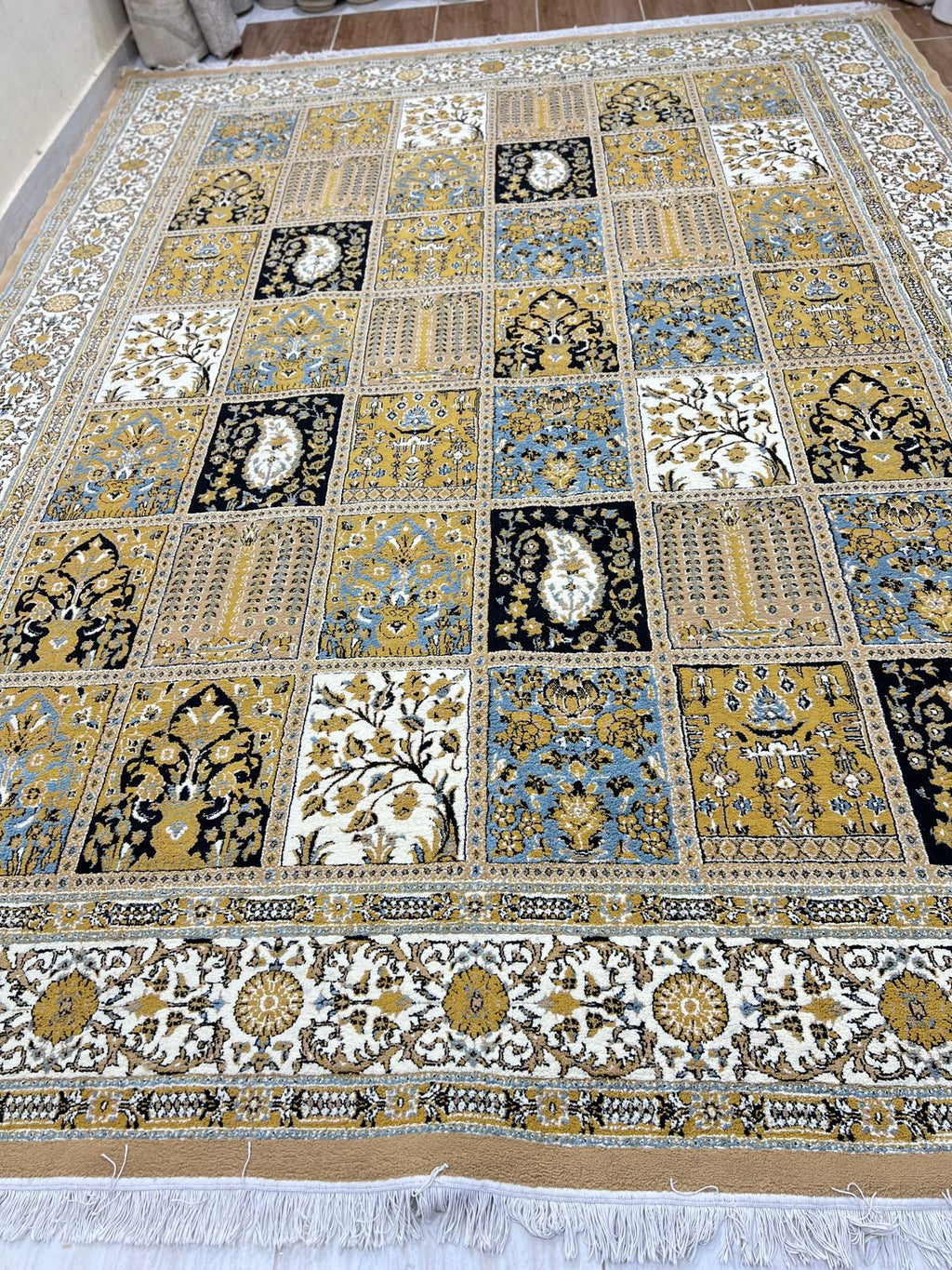 Persian Bakhtiari Rug  - Premium Iranian Wool (pre_Owend)