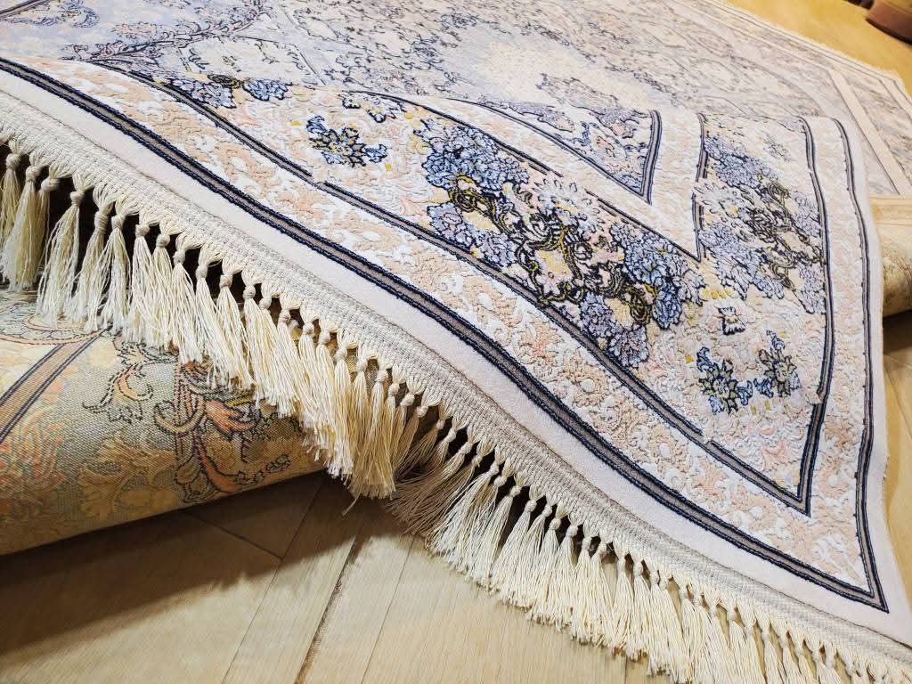 Premium Iranian Silk Rug - like New