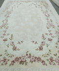 Pre-owned Chinoise Floral Rug - like New