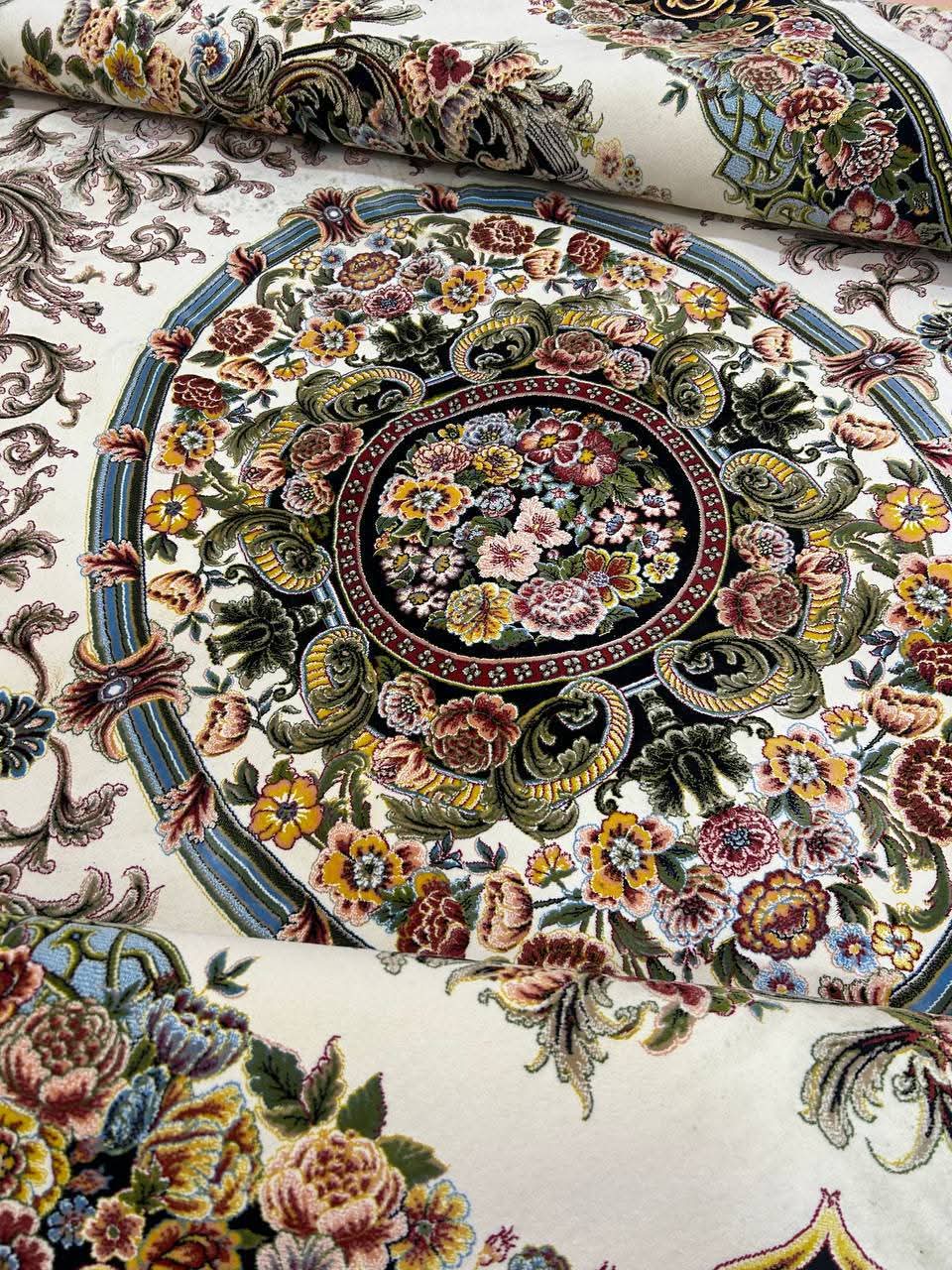 Luxury Persian Silk Rug - like New